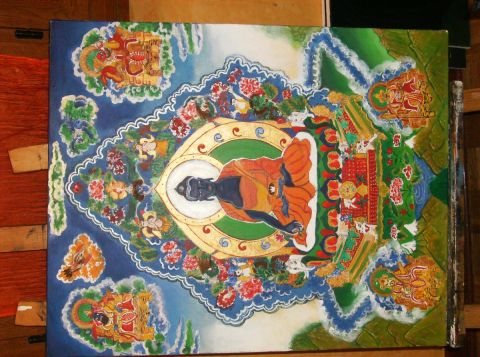 BOUDDHA  BLEU